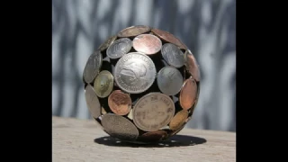 своими руками поделки из монеты made from coins