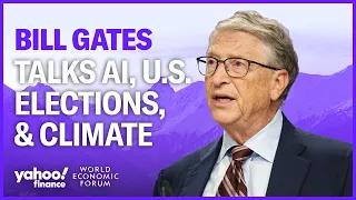 Bill Gates on climate change: First on Yahoo Finance at Davos