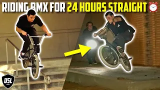 BMX - ALL NIGHT CHALLENGE WITH JACOB CABLE AND HOBIE DOAN