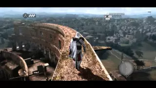 Прыжок веры с Kолизея Assasins Creed Brotherhood