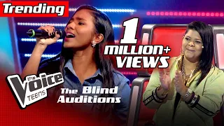 Siyumini Opayangi | Piyanani (පියාණනි) | Blind Auditions | The Voice Teens Sri Lanka