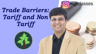 Trade Barriers  - Tariff and Non Tariff in Hindi