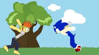 Dan the Man vs sonic