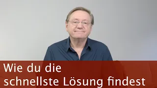 Zufälle lesen lernen : Wie du die schnellste Lösung findest