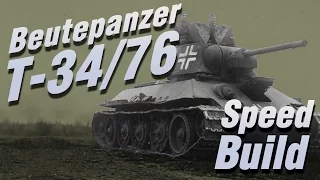 Building a German captured T-34