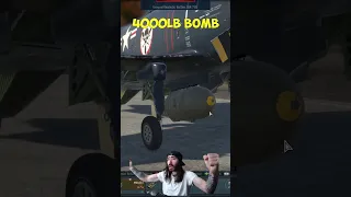 HUGE AMERICAN BOMB 💣💣 (4000LB) #warthunder #shorts #short