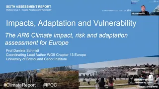 IPCC WGII report – Impact, Adaptation and Vulnerability: insights and implications (Part 1)