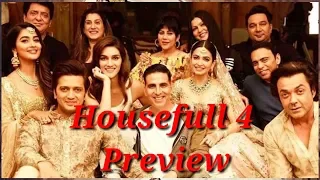 Housefull 4 Preview|Akshay Kumar|Kriti Sanon|Ritesh Deshmukh|