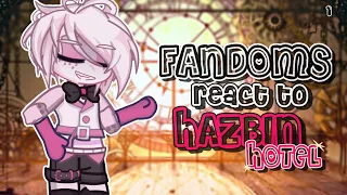 Fandoms React To Hazbin Hotel | (1) Introductory | 1 | FANDOMS REACT TO EACH OTHER