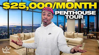 MOTIVATION: Inside Tour of My $25,000/Mo PENTHOUSE In Los Angeles | 4,000 SQ Ft, 4 Bedrooms, 5 Baths