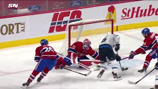 3/6/21  Winnipeg Breaks The Shutout Bid By Carey Price