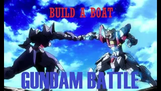 GUNDAM BATTLE | ROBLOX BUILD A BOAT