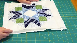 Row 1 & Finishing for Blocks 1 & 2 -  FQS Designer Mystery Quilt 2022