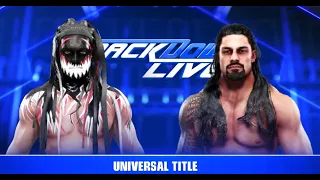 Roman Reigns vs Finn Balor Demon WWE Universal Championship | WWE 2K19