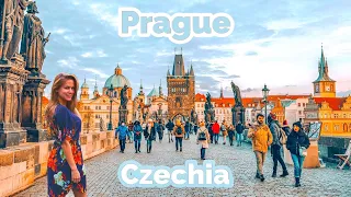 Prague, Czechia 🇨🇿 | Europe's Most Beautiful Capital | 4k HDR 60fps Walking Tour (▶130min)