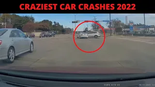 CRAZIEST AND MOST BRUTAL CAR CRASH COMPILATION 2022 | DASHCAM ROAD RAGE KARMA COMPILATION | 37