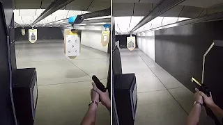 Desert Eagle 50 vs. Glock 19C Recoil Showdown