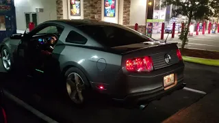 2011 Mustang GT borla s type catback