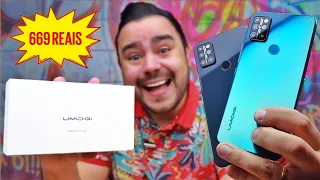 ELE CHEGOOOU ! UMIDIGI A9 PRO está um SHOW !