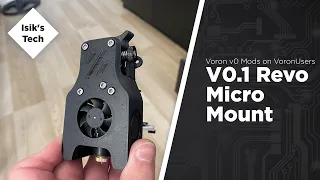 Voron V0.1 E3D Revo Mount on GitHub