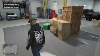 Someone dumped a load of crates and boxes in my Auto shop while I was away.