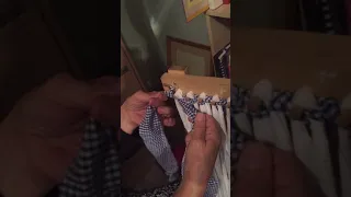 Twined Rag Weaving—Your First Row Part 2