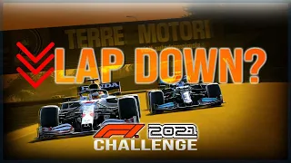 LAP DOWN CHALLENGE AT IMOLA against 0% AI (F1 2021 Gameplay)