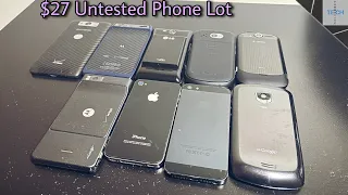 I Bought 9 Untested Phones For Dirt Cheap | This Is What I Got