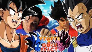 Vegeta And Goku React To Goku vs Superman Epic Rap Battles of History