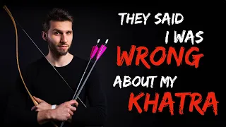 WAS I WRONG?! KHATRA Bulletproof test will show... (archery test)