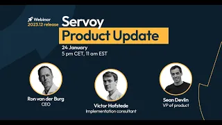 Servoy Product Update Webinar - 2023.12 release