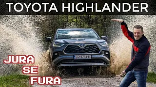 I kroz vodu i kroz grad! - Toyota Highlander - Jura se fura