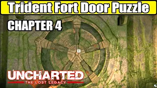 Trident Fort Door Puzzle Guide - Chapter 4 | Uncharted the Lost Legacy