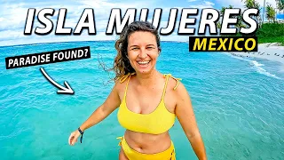 Finding the Bluest Water in Mexico (ISLA MUJERES Day Trip) | Cancun Travel