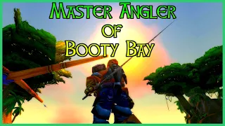 Winning the Booty Bay Fishing Tournament!