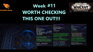 WoW: Shadowlands 9.2- Season 3 - Week #11 - Great Vault Rewards - The best one of the Season!