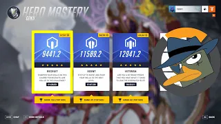 Genji Hero Mastery Top 500, Recruit course 1, 5 stars - Overwatch 2