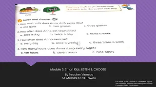 Get Smart Plus 4, Module 5. Listen & Choose, page 53.