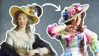 I tie-dyed an 18th century dress (Bonus: How to sew a Chemise a la Reine!)