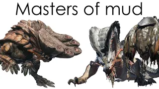 Monster Ecology : Barroth and Almudron in Monster Hunter