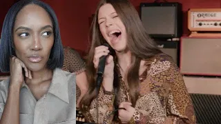 FIRST TIME REACTING TO | COURTNEY HADWIN "OLD TOWN ROAD" (LIL NAS X COVER) REACTION