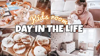 DAY IN THE LIFE | Kids room & My friend | Martina Merendová