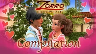 Joyeuse Saint Valentin! Carmen ❤️ Diego | COMPILATION  | Les Chroniques de Zorro | Dessin animé