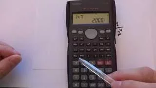 ¿Cómo usar la calculadora para calcular potencias?