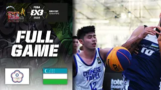Chinese Taipei v Uzbekistan | Men | Full Game | FIBA 3x3 Asia Cup 2022