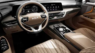 2022 Kia K8 interior – Modern luxury sports sedan