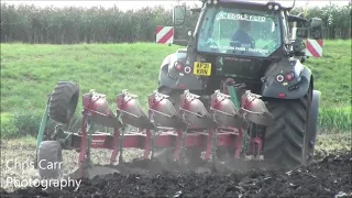 Deutz Warrior 7250TTV & 6F Kverneland Ploughing (in HD) 2021