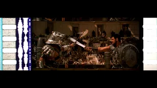 Gladiator (2000) 35mm film trailer, scope 4K trichromy