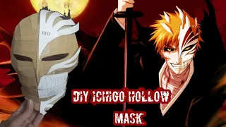 Make Ichigo Hollow Mask With Cardboard (DIY TUTORIAL WITH TEMPLATES)