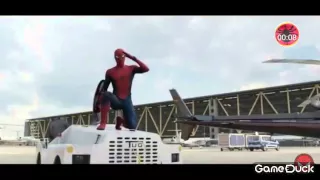 spider man dance   Captain america civil war